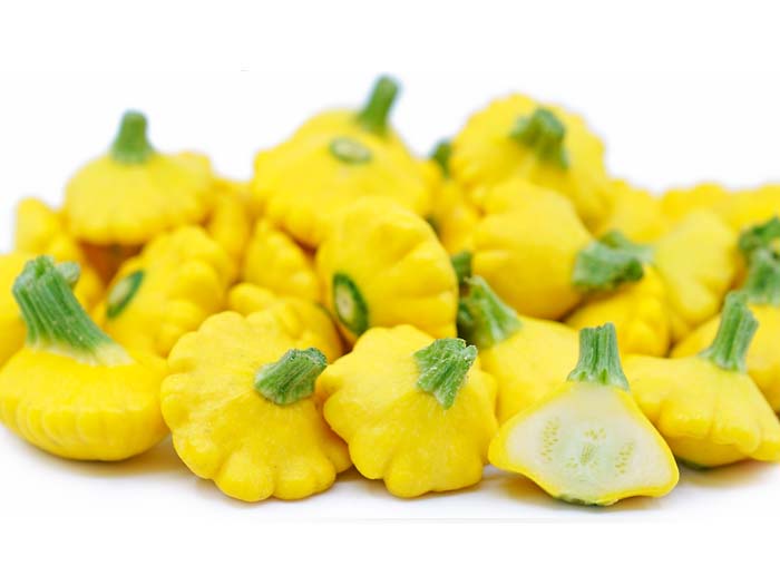 Yellow Patty Pan - Punnet